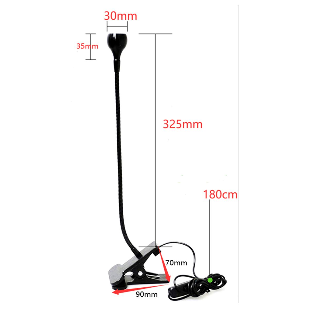 3W 395NM Nail Glue Curing Lamp Portable LEDs Desk Light