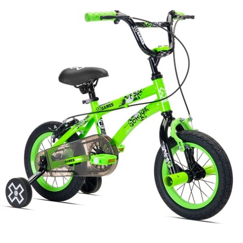 12" X-games Boys' Bicycle, Green