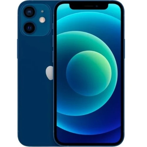 iPhone 12 - 6.1" Display - 128GB ROM - 4GB RAM - Single Sim - 2815mAh - Blue - Renewed
