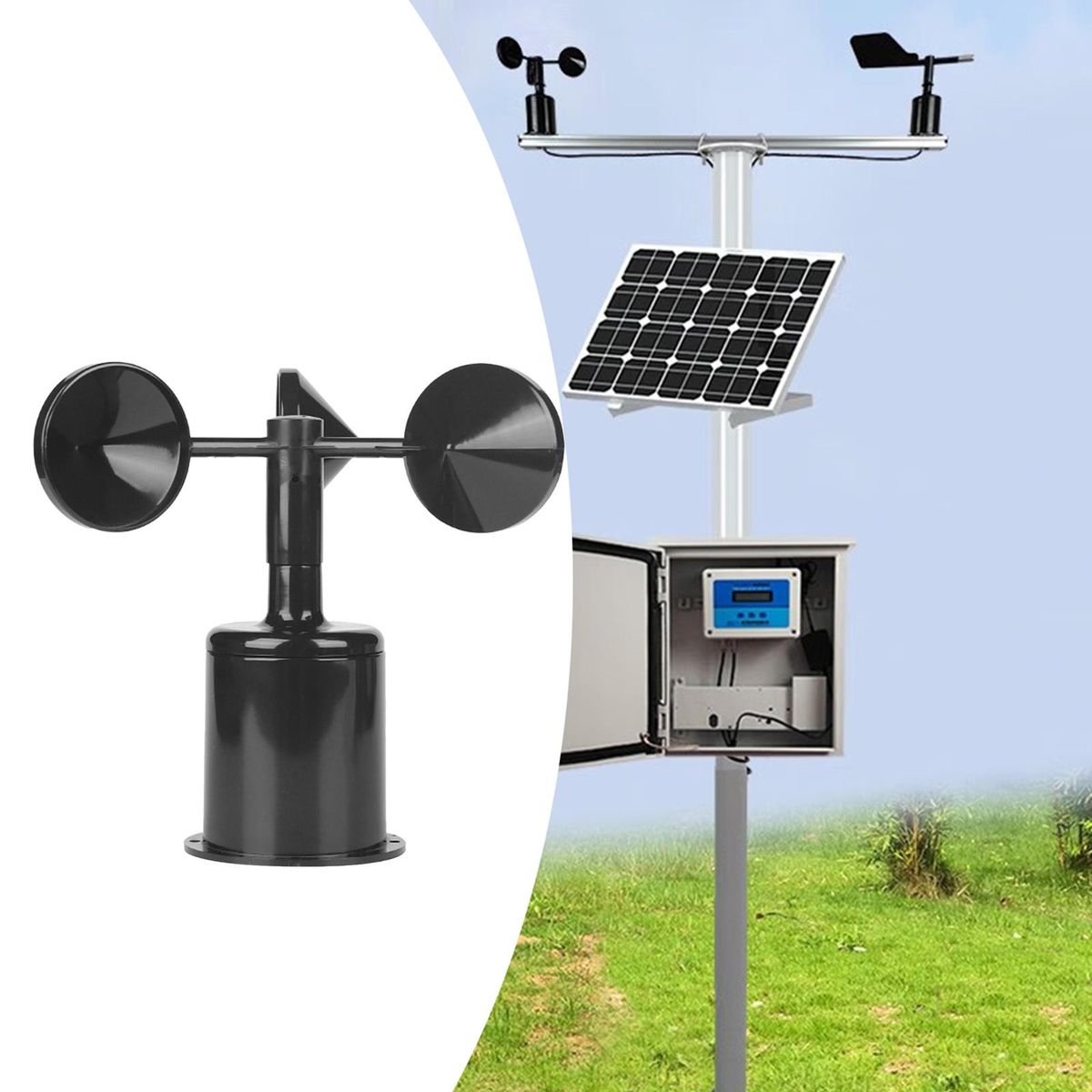 Anemometer Protector Wind Direction Measure Gifts Easy To