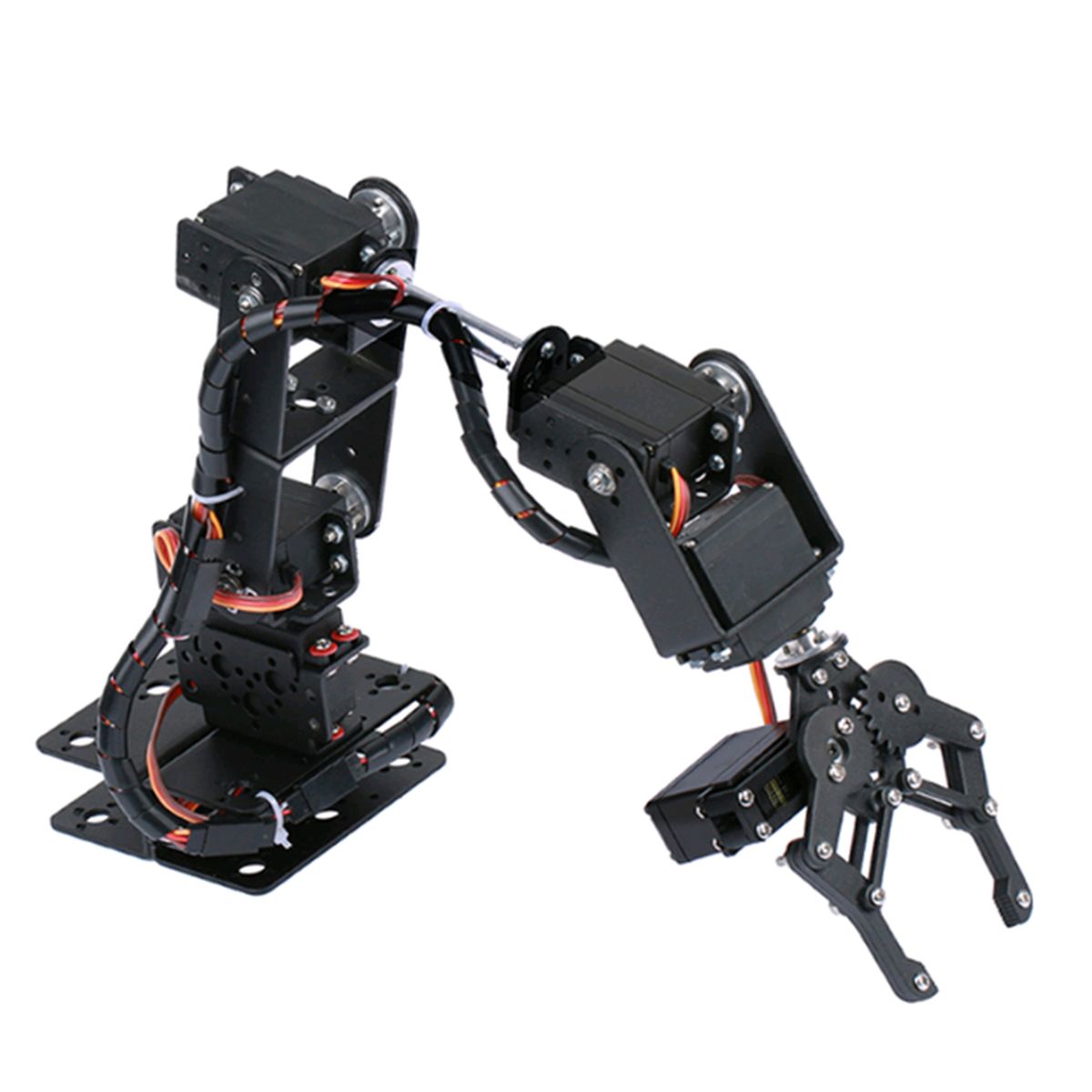 6DOF Metal Claw Robotic Arm With Servos DIY Kit Mechanical