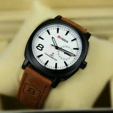 Swiss Fashionable Military Quartz Watch - White
