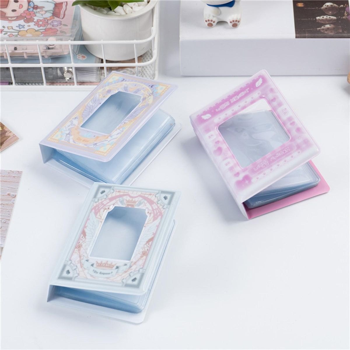 3 Inch Photo Card Holder Mini Album For Business Style A