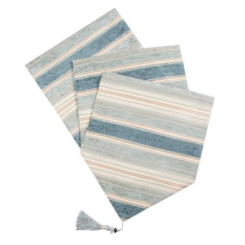 Table Runners Colorful Stripes With Tassels Chenille Canvas Fabric Wedding Tablecloth For Outdoor Home Decor.