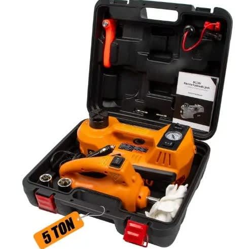 5 In 1 12V Automatic Car Jack & Electric Wrench