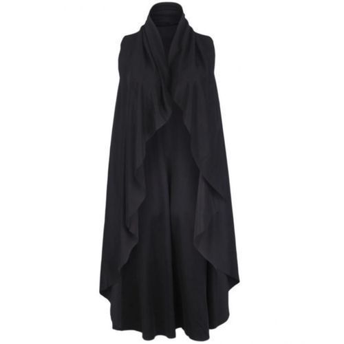 Kimono Waterfall Trendy Jacket - Black