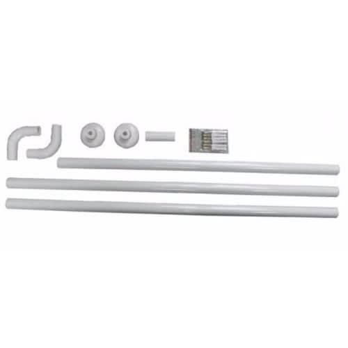 Aluminum Shower Curtain Rod