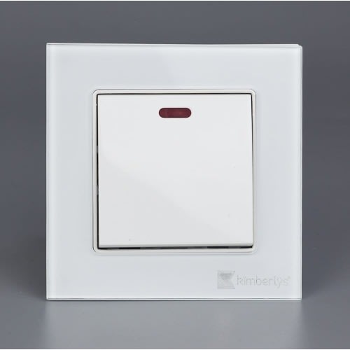 20a Dp Plastic Glass - White