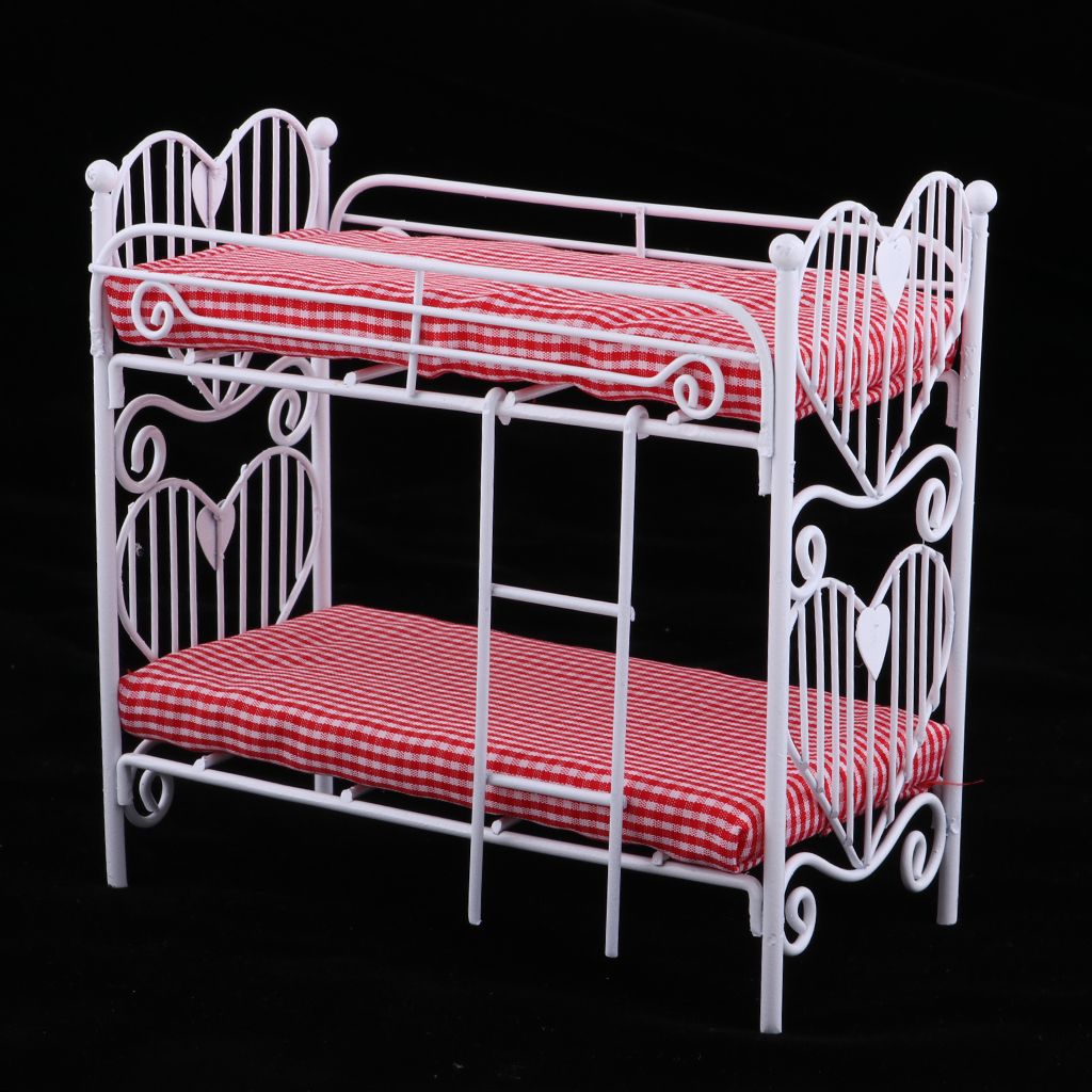 Bed 112th Bunk Fine Metal Bedroom With Dollhouse Furniture