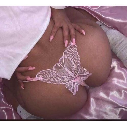 Beautiful Butterfly G-String Panties 4 Pcs