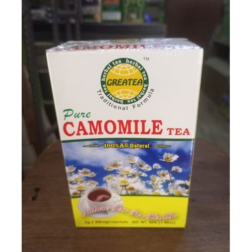 100% Pure Camomile  (20 Tea Bag In Each Pack)