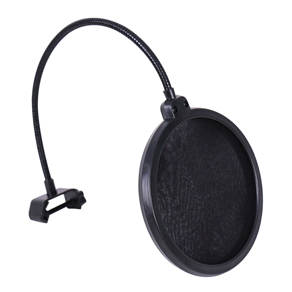 Microphone Pop Filter Swivel With Double Layer Sound Shield