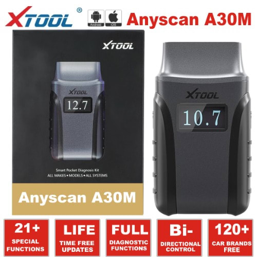 Xtool A30m Car Scanner With 21 Service Resets And Lifetime Free Updates