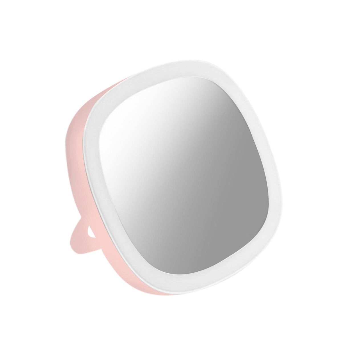 Portable Makeup Vanity Mirror with Light Mini Compact Rechargeable Dimmable Leds Light Cosmetics Mirror