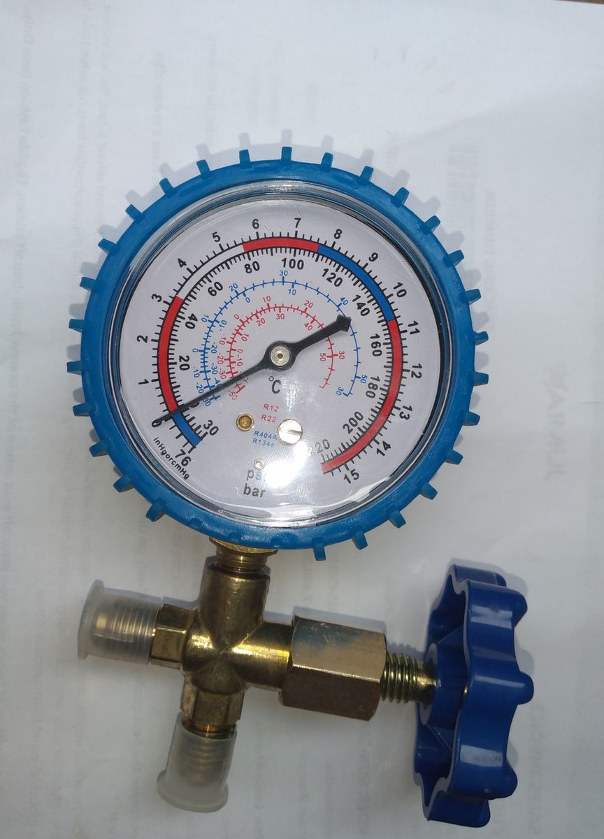 HVAC PRESSURE GAUGE SINGLE PRESSURE GAUGE MANIFOLD GAUGE