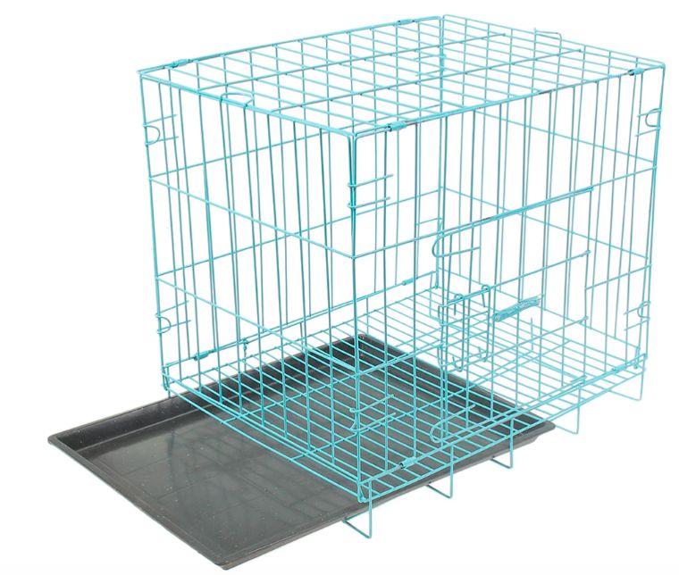 Collapsible Cage Foldable Metal Pet Dog Cat Kennel