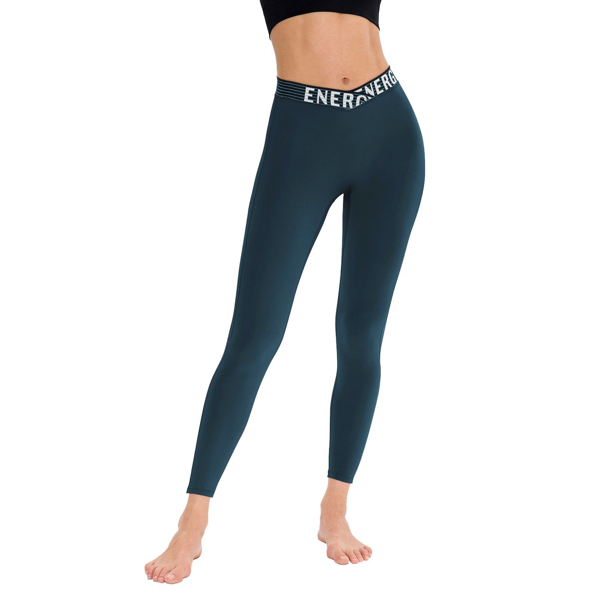 Workout Legging For Women Letter Print Quick Dry High