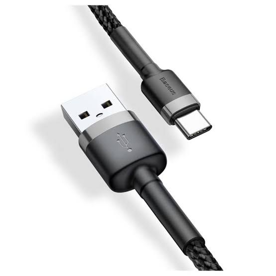 Type C Cable Android Quick Charge 3.0 Cable Black