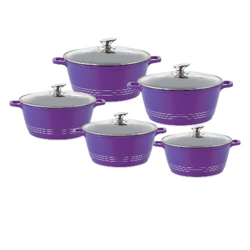 Durane 5 Set Non-stick Pots