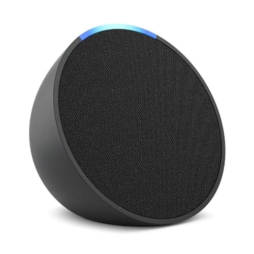 Echo Pop  Full Sound Compact Smart Speaker With Alexa - Charcoal