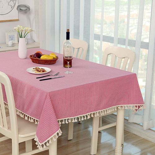Tablecloth Cloth Cotton Dining Tablecloth Decoration Cloth
