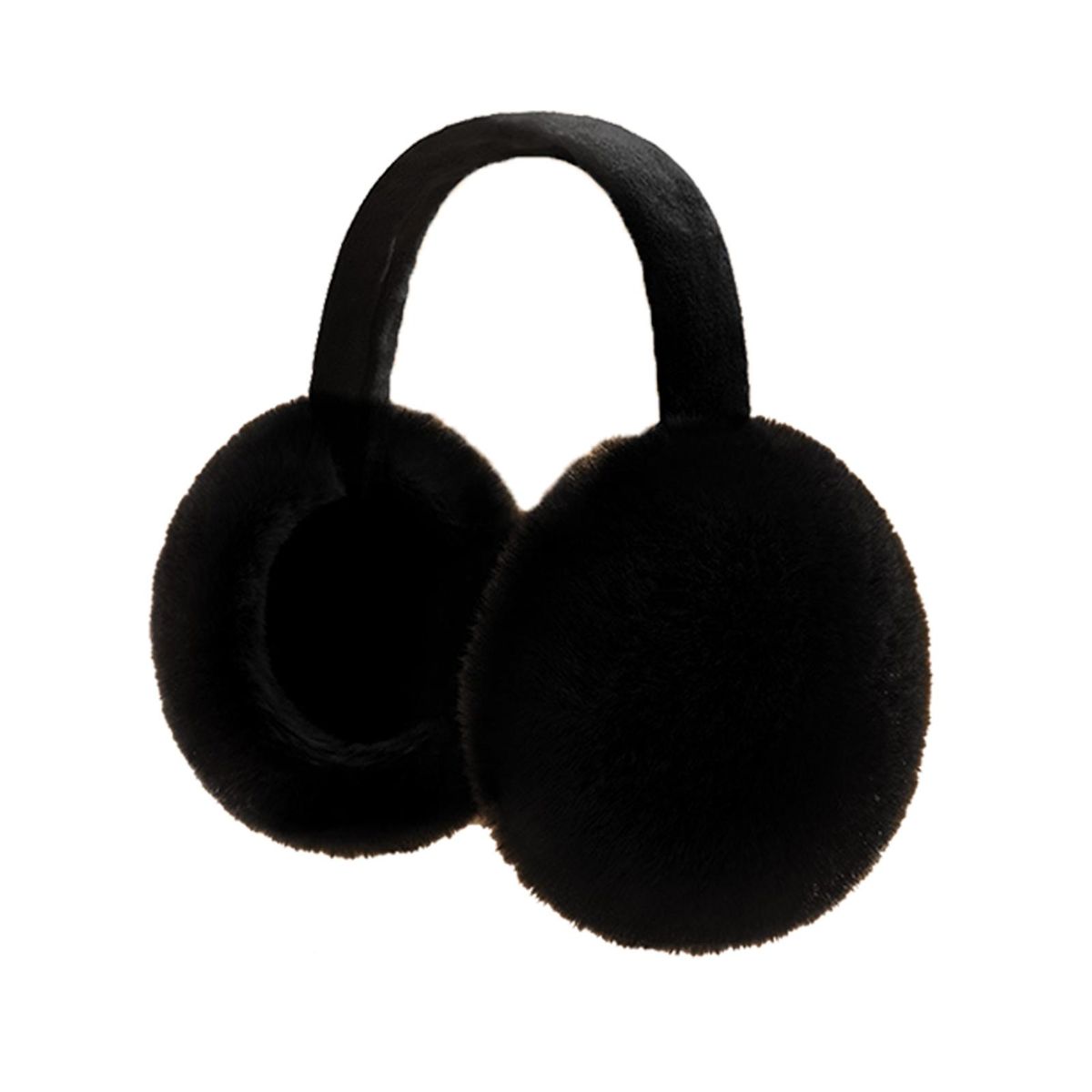 Ear Caps Elastic Reusable Ear Warmer Black