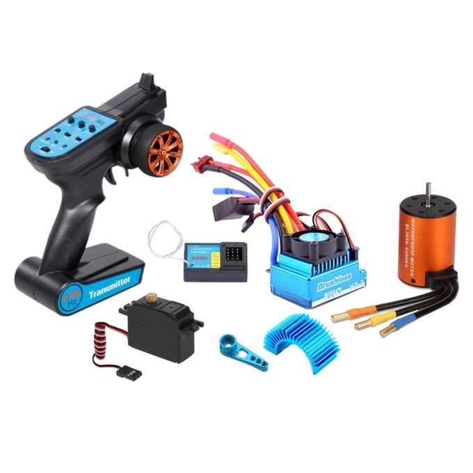 7pcs 3CH RC Transmitter Set And Receiver Swing Arm For Wltoys 12428 FY