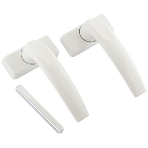 White Aluminum Door Handle