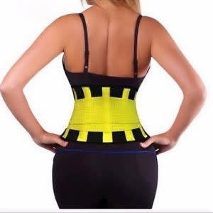 Power Belt Hot Shaper Unisex Slimming Shapewear - Yellow