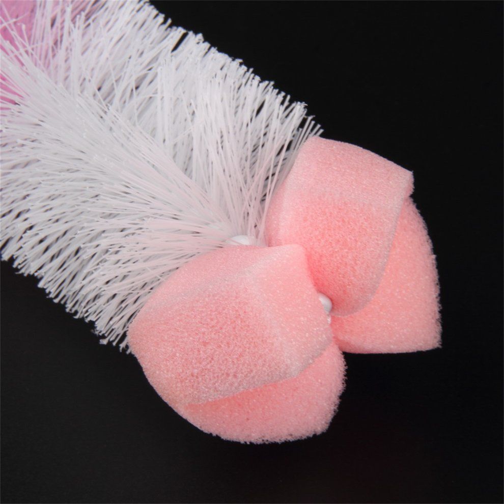 Baby Nipple Brush Bottle Brush 360 Degree Sponge Cleaner With Pacifier Brush Random