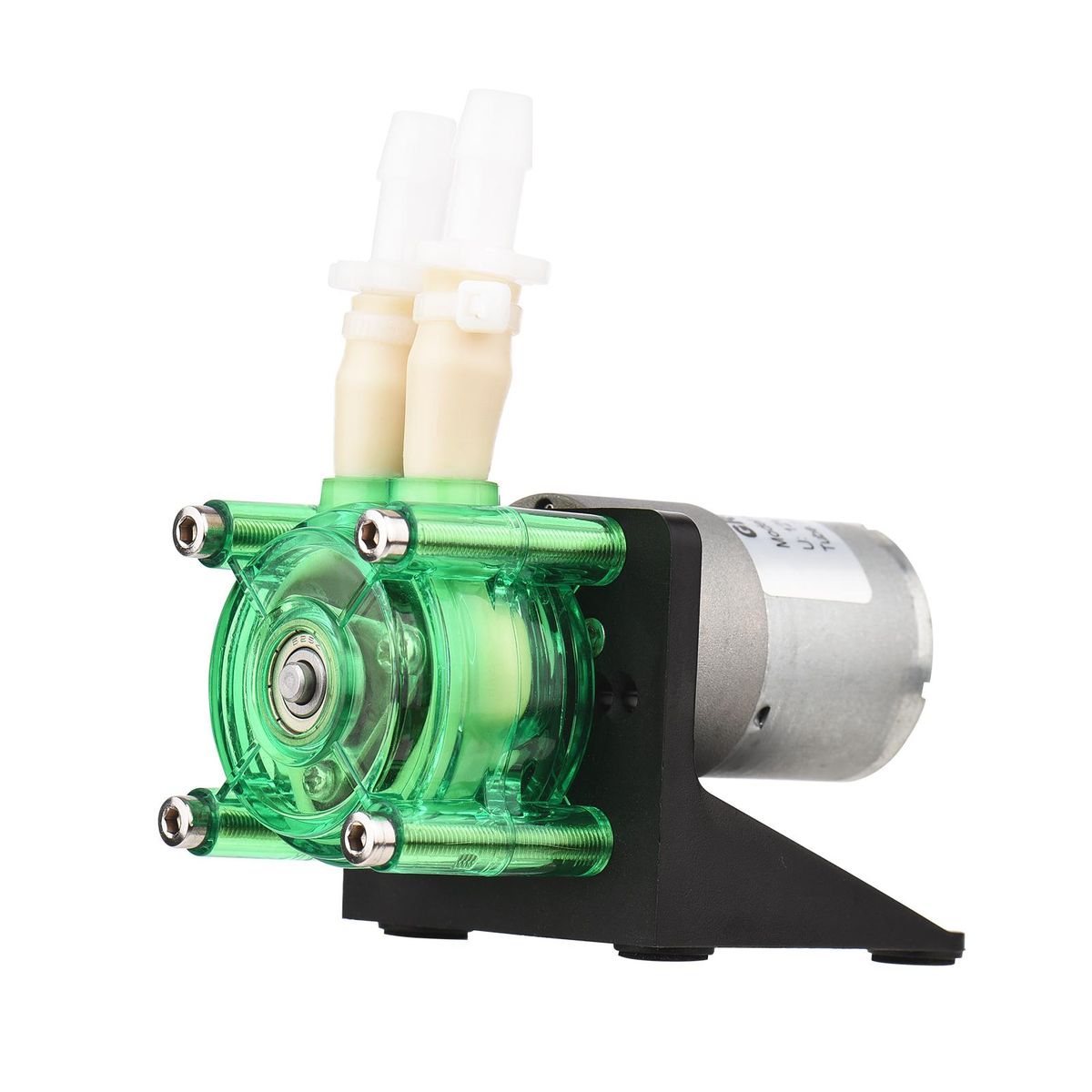 GROTHEN DC 24V Dosing Pump Peristaltic Pump Mini Water Liquid Pump Large Flowrate Peristaltic BPT Tube Self-Priming 700mL/min for Aquarium Lab Chemical Analysis Dosing Additives, L Panel Style