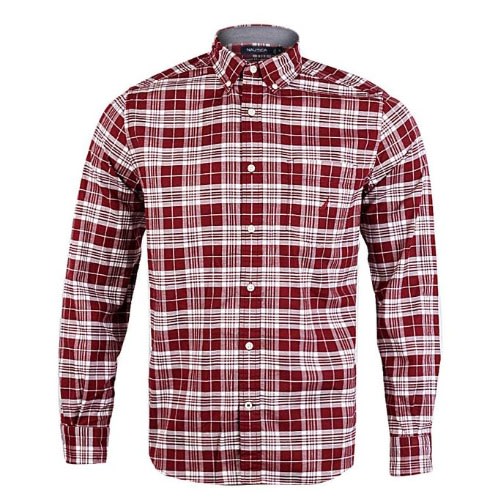 Classic Fit Plaid Oxford Shirt