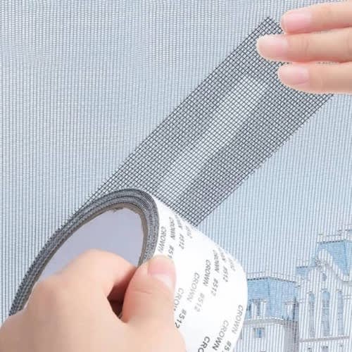 Screen Repair Tape Adhesive Sticker Mesh Patch