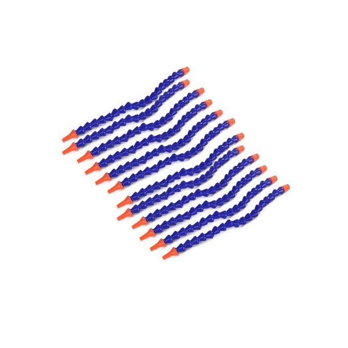 12 X Plastic Flexible Water Oil Coolant Tube Hose