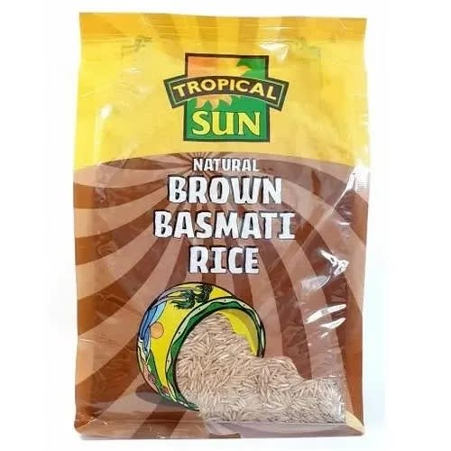 Brown Basmati Rice - 2kg - Pack Of 2