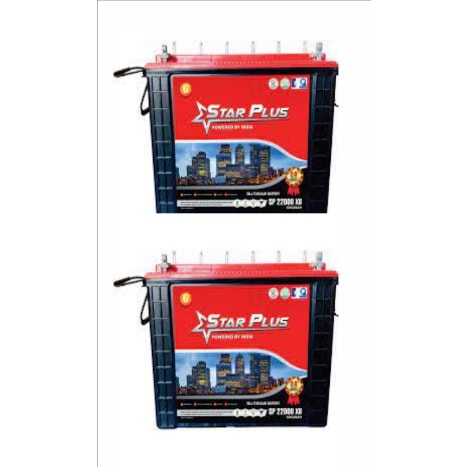 Starplus Tubular Inverter Battery -220AH x 2 Units