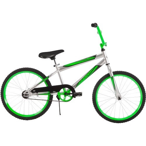 Huffy 20" Rock It Boys Bike, Green/silver