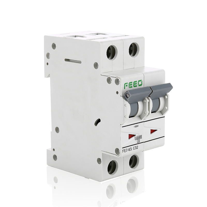 2P 230V 400V AC Circuit Breaker 6A 10A 16A 20A 25A 32A 40A