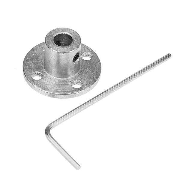 5mm Flange Coupling Optical Axis Fixed Seat Steel Rigid Flange Plate Shaft Connector
