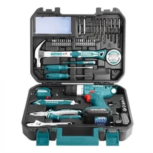 Tools Box Kits Set With Cordless Drilling Machine - 12 Volt