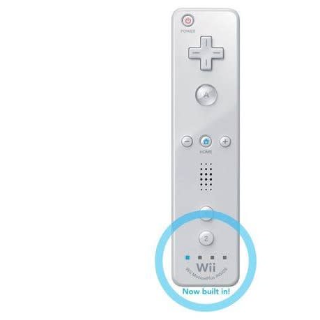 Wii Remote Controller With Inbuilt Motion Plus - White