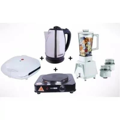 Electric Jug - Blender - Hotplate & Sandwich Maker