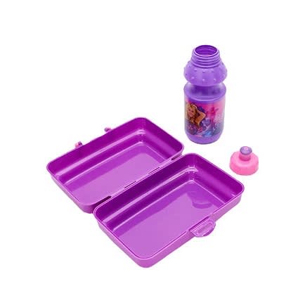 Hannah Montana Lunch Box With Water Bottle Set - Pink