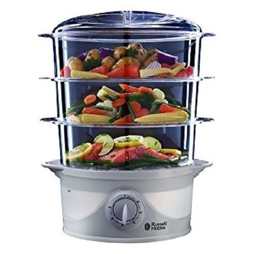 3 Tier Food Steamer - 9 Litres,