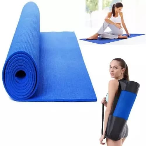 Gym Yoga Mat - 6 X 9ft - Blue