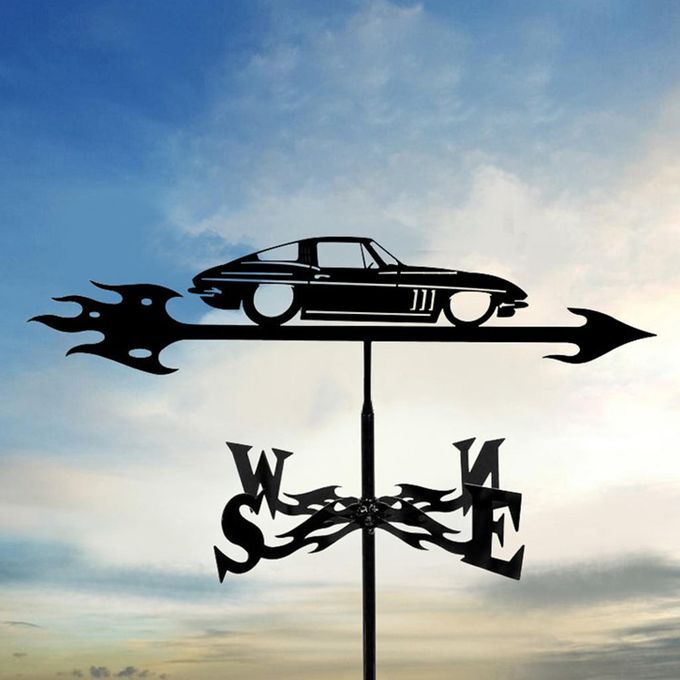Traditional Classic Barn Weathervane For Roof Mount Wind Direction Car