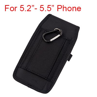 Universal Phone Bag Mobile Phone Pouch Belt Clip Waist Bag For Iphone 13 12 Pro Max Samsung S22 S9 Xiaomi Men Hunting Waist Pack 5.2-5.5 Ring Hook