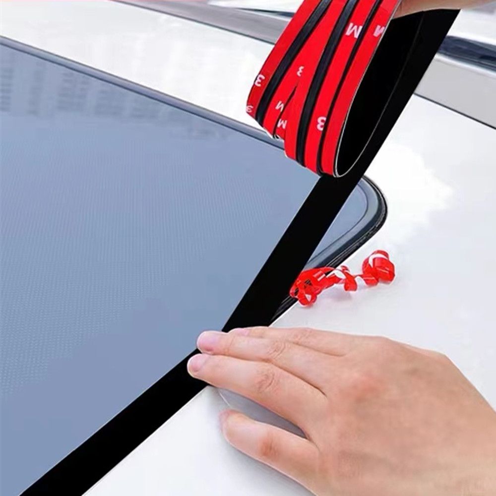 Car Sunroof T Shaped Sealing Strip Windshield GlRoof Waterproof Strip Window Roof Dust Proof Sound Proof Sealing Strip- -   -