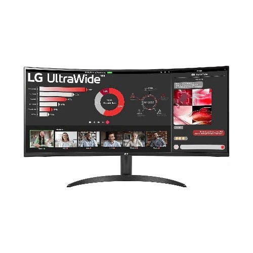 LG Ultrawide 34WR 50QC 34-Inch Curved QHD 100Hz Monitor