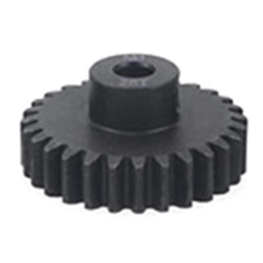 M1 5Mm 28T Black Steel Metal Pinion Motor Gear for 1/10 Rc